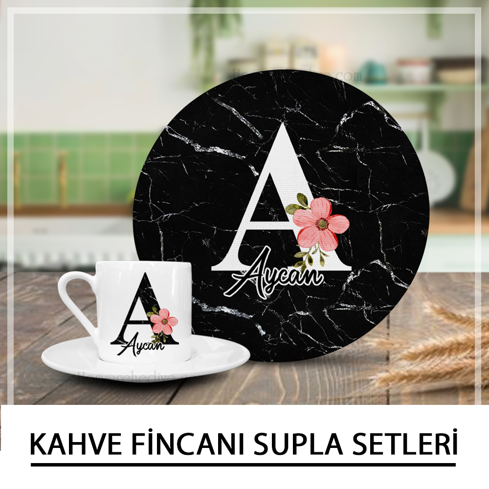 Kahve Fincanı Supla Seti
