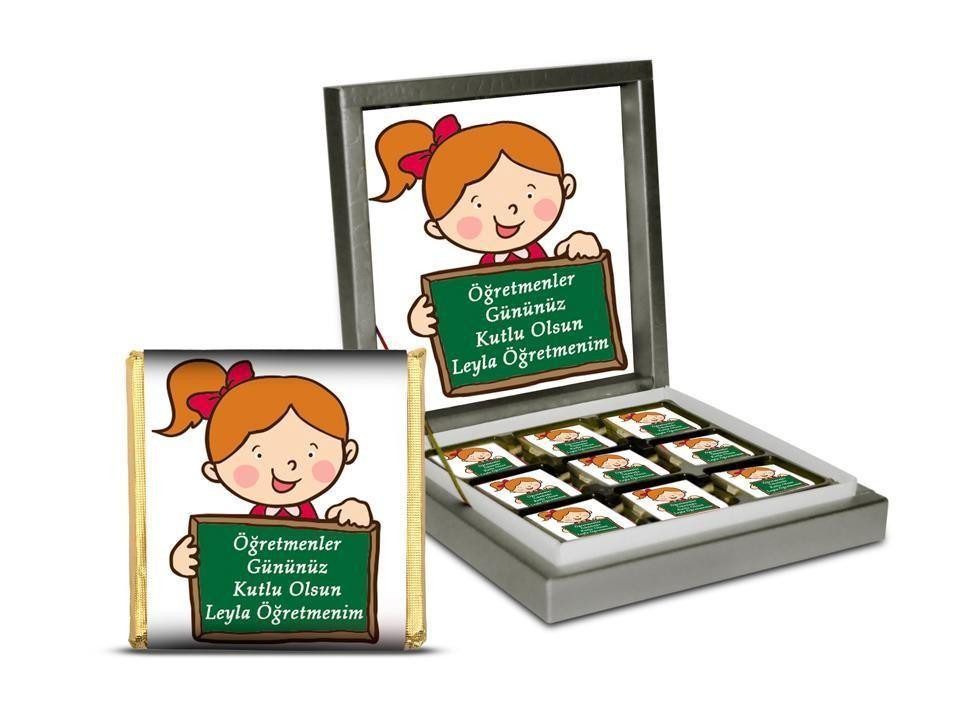 En Sevdiğiniz Öğretmeninize Özel Çikolata Kutusu