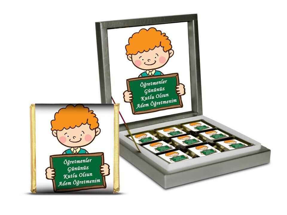En Sevdiğiniz Öğretmeninize Özel Çikolata Kutusu En Sevdiğiniz Öğretmeninize Özel Çikolata Kutusu