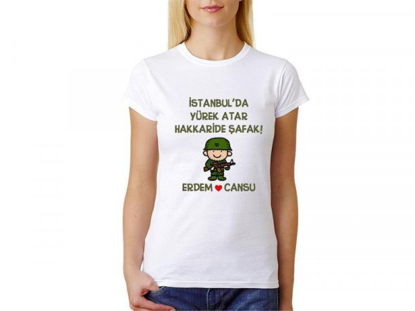 Bayana Asker Tişörtü - Şafak