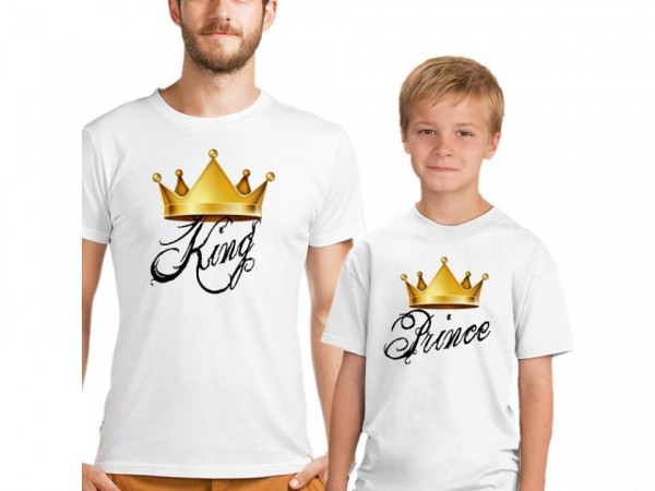 Baba Çocuk Tişörtleri - Prens