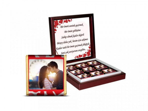 Sevgiliye Özel Aşk Çikolatası