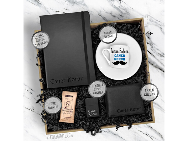 Babalar Günü Hediyesi Konsept Hediye Kutusu Model 121