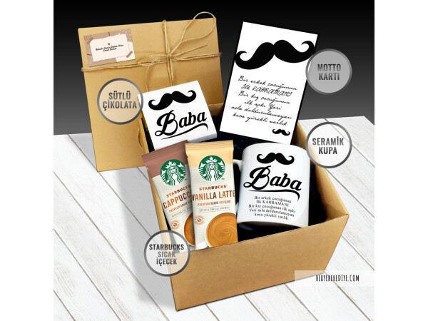 Babalar Günü Hediyesi Konsept Hediye Kutusu Model 244