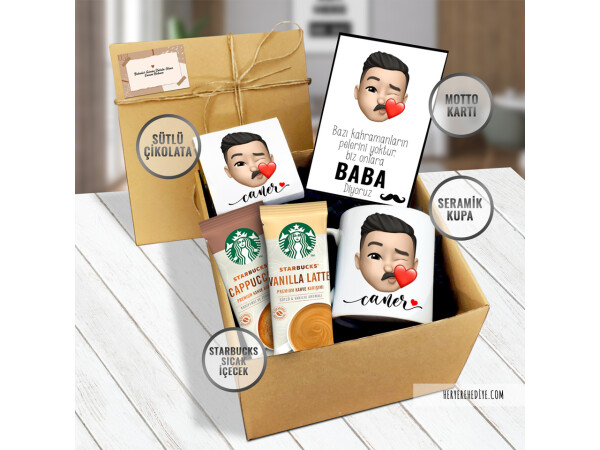 Babalar Günü Hediyesi Konsept Hediye Kutusu Model 248
