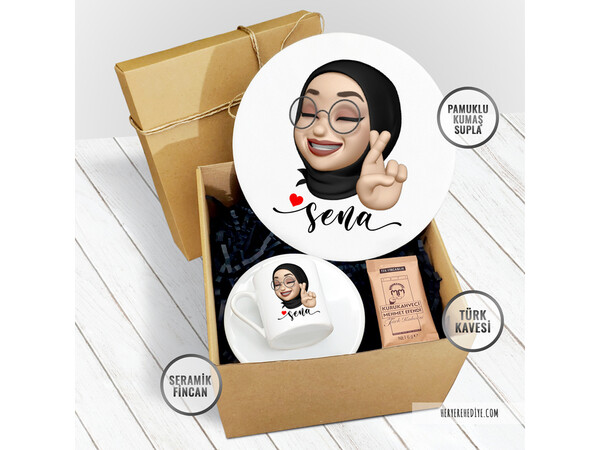 Emojili Konsept Hediye Kutusu Model 10