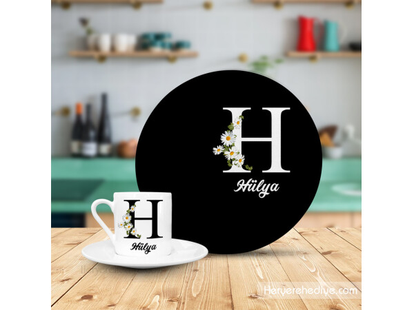 Harfli Fincan Supla Konsept Hediye Kutusu Model 253