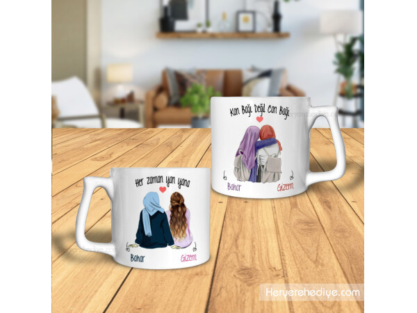 Karakteli İsimli Lüks Kupa Bardak