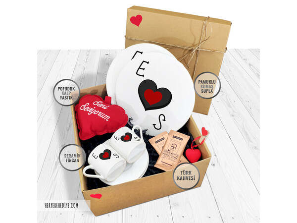 Sevgililer Günü Konsept Hediye Kutusu Model 5
