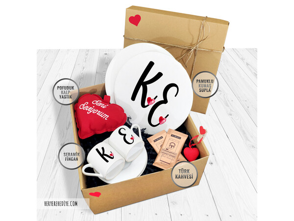 Sevgililer Günü Konsept Hediye Kutusu Model 6