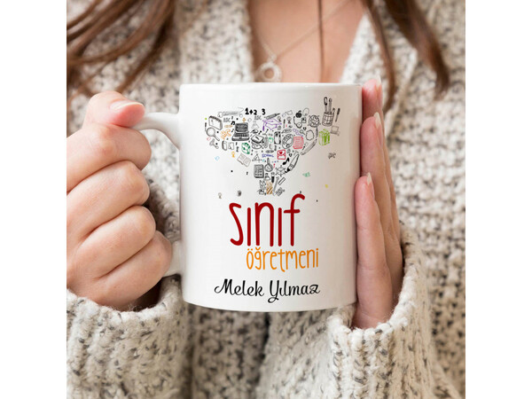 Sınıf Öğretmeni Öğretmenler Günü Hediyesi Kupa bardak