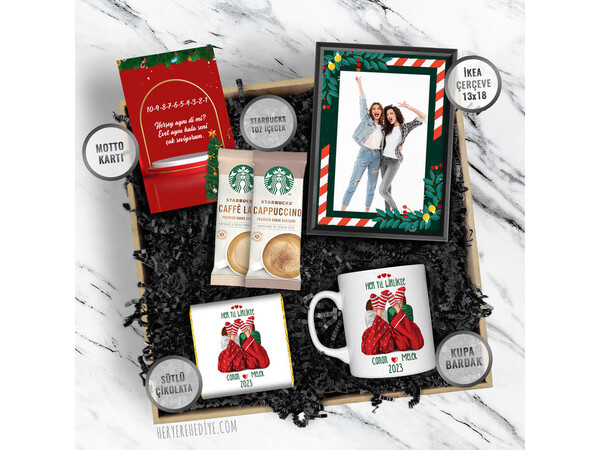 Yılbaşı Hediyesi Konsept Hediye Kutusu Model 184