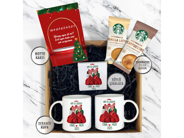 Yılbaşı Hediyesi Konsept Hediye Kutusu Model 188