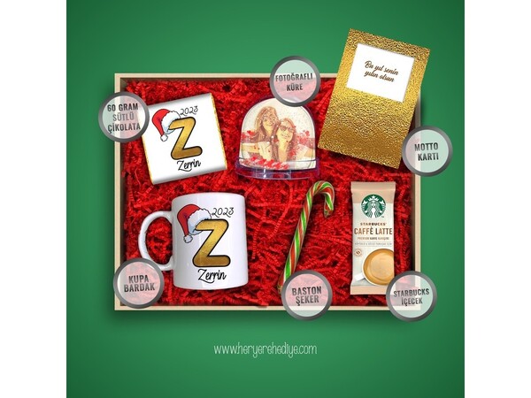 Yılbaşı Hediyesi Konsept Hediye Kutusu Model 195