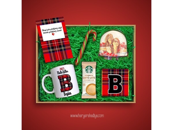 Yılbaşı Hediyesi Konsept Hediye Kutusu Model 196