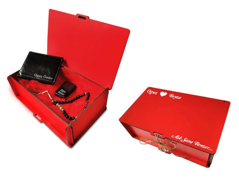 Romantik Kutuda Erkeğe Hediye Seti