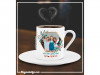 Kız Arkadaşa Yılbaşı Hediyesi Fotoğraflı Kahve Fincanı