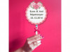 Nişan için Konuşma Balonları - Güllü Model